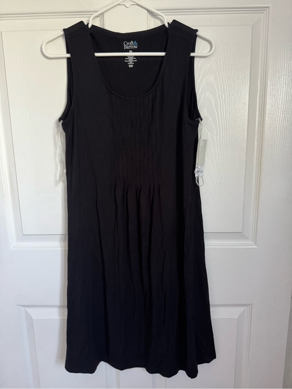 Croft & Barrow Black Flowy Dress